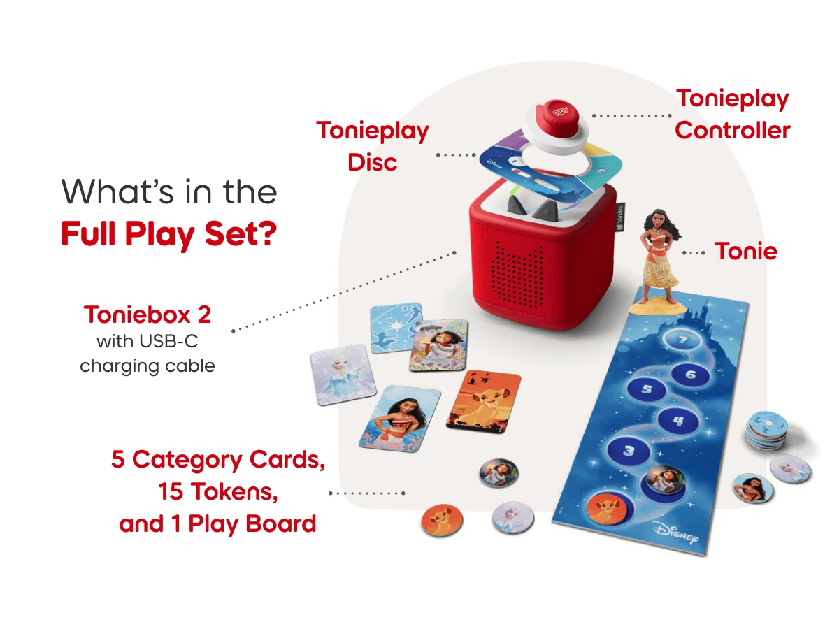 Disney Moana Toniebox 2 Play Set - Cloud Pink - Image 5
