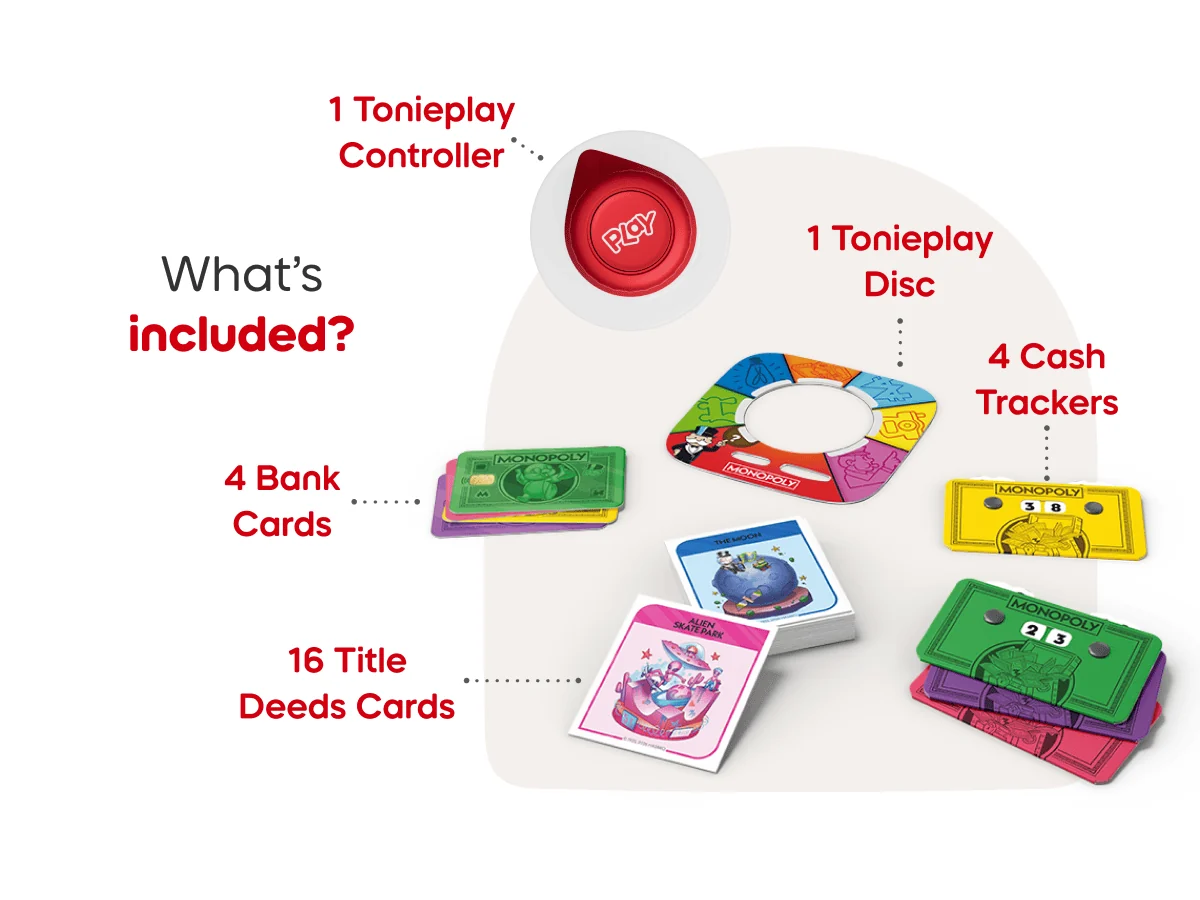 Tonieplay Monopoly Real Estate Rush Game & Controller - Image 4